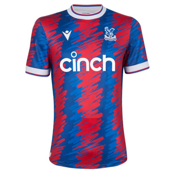 Camiseta Crystal Palace Replica Primera Ropa Mujer 2022/23 Rojo Azul